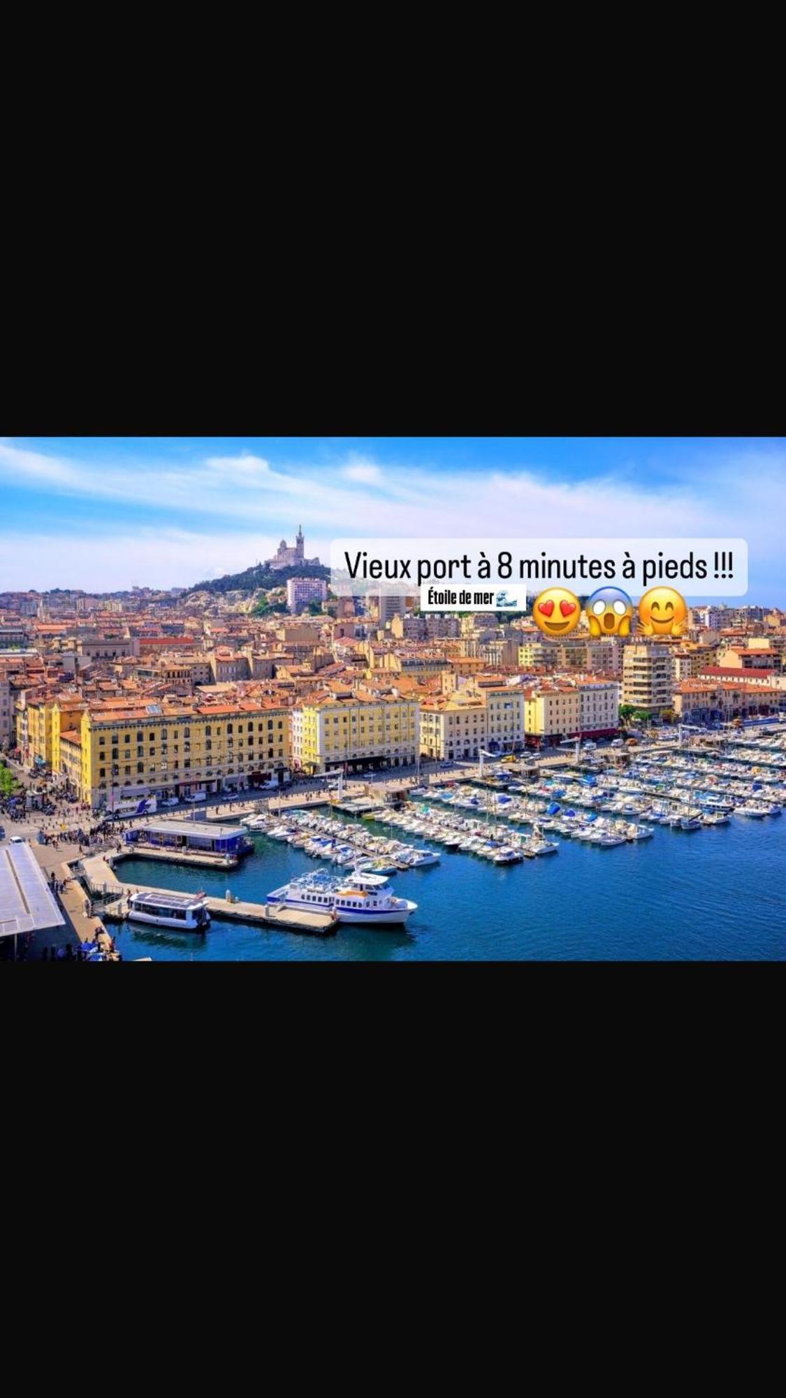 Etoile De Mer Magnifique Studio Deco Plage Et Sable Fin, Votre Sejour A Marseille Commence Ici, Centre-Ville Marselha Exterior foto